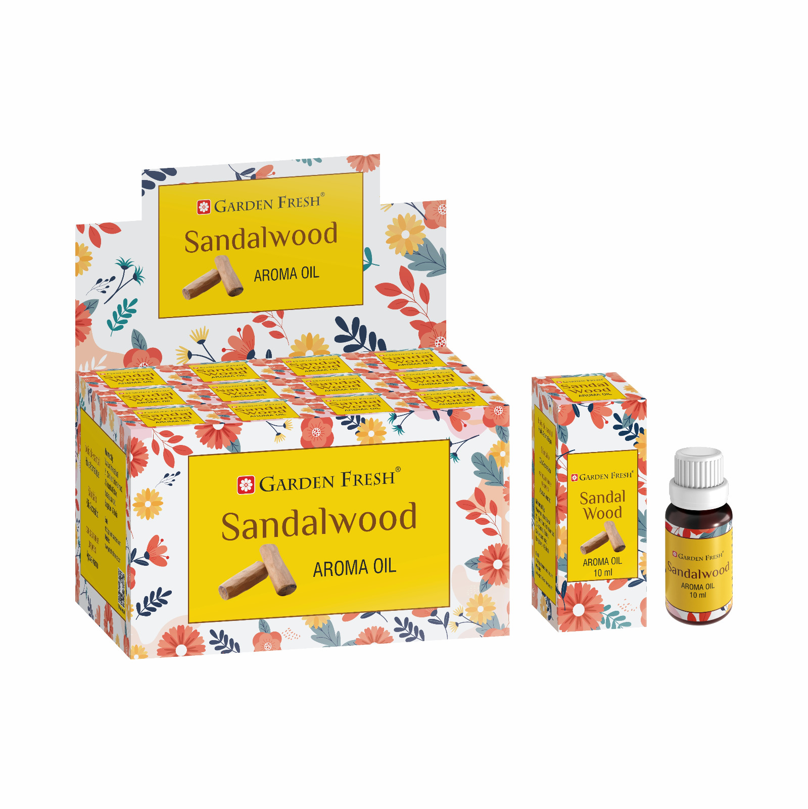 Jardin Oil d'arôme de bois de santal frais - 10 ml